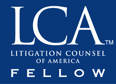 Blue LCA Litigation Counsel of America Logo