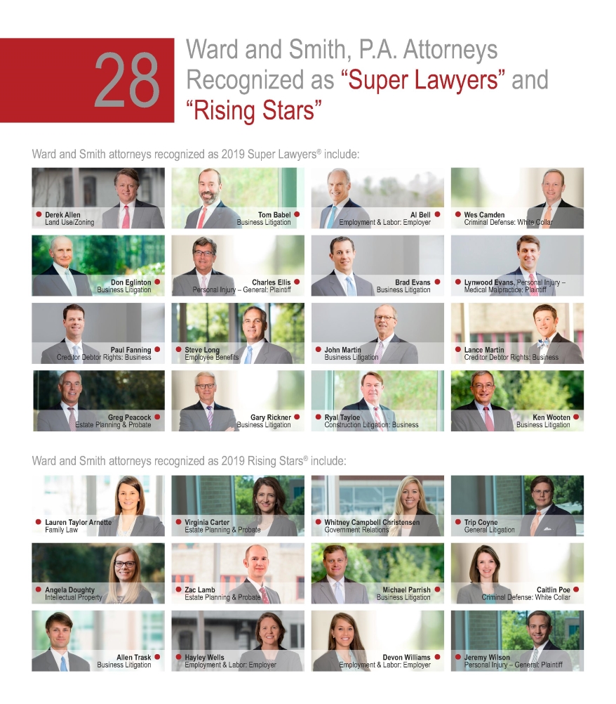 Super Lawyers and Rising Stars